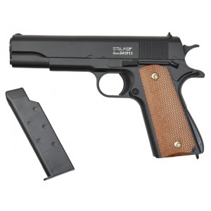 Пистолет страйкбольный Stalker SA1911 Spring (аналог Colt1911), к.6мм арт.: SA-130711911